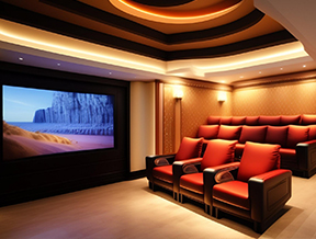 VGN Fairmont Featured Amenities - Private Theatres