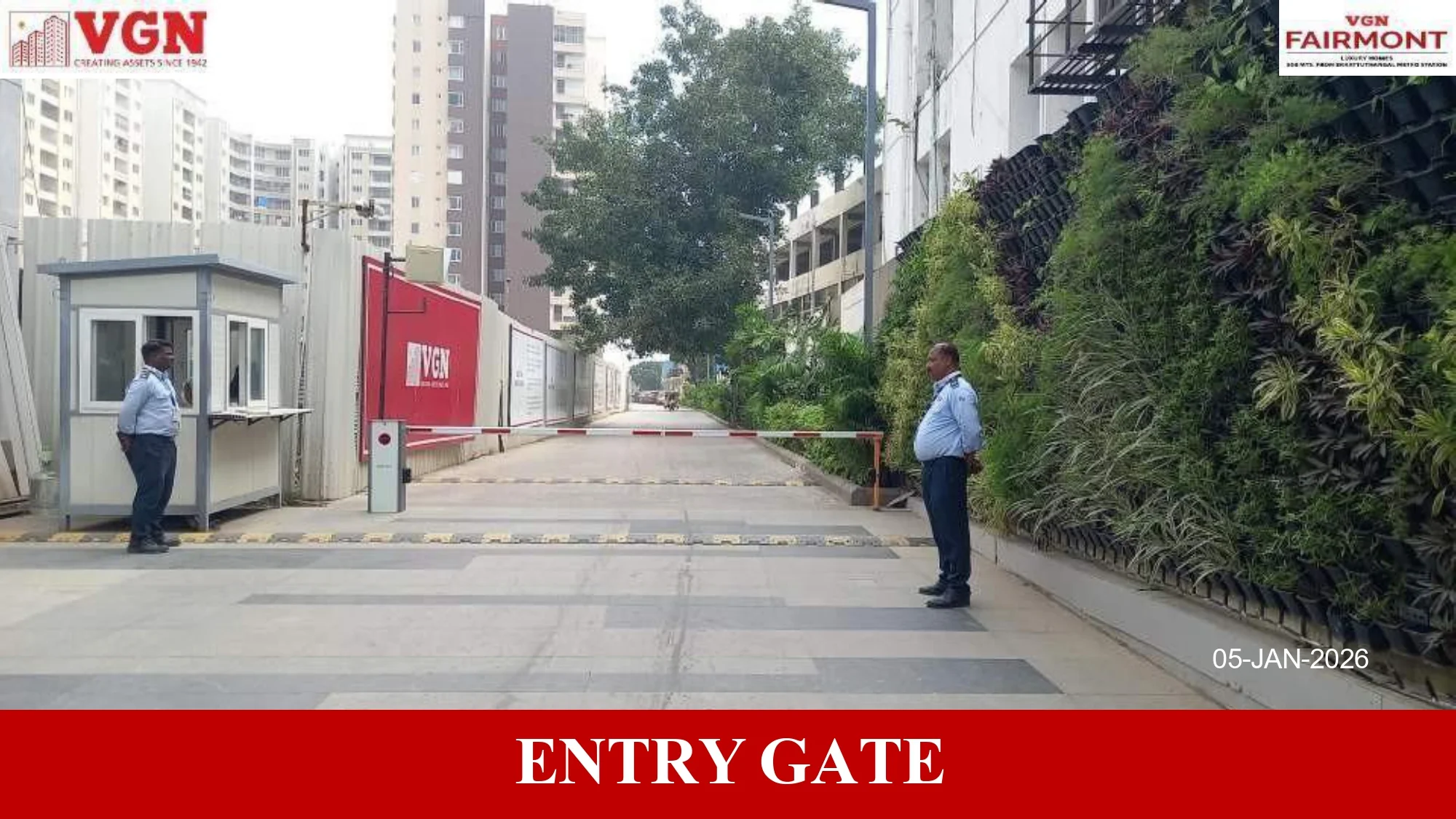 vgn fairmont main enrty gate